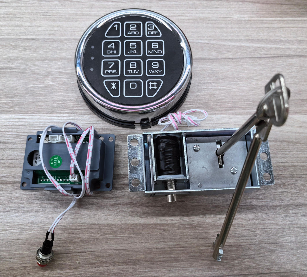 Zinc Alloy Electronic Round Lock For Gun Safe Lock Digital Electronic Factory Supply Factory Price Digital Safe Lock