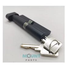 Load image into Gallery viewer, Door Lock Cylinder Black 60/70/80 mm Cylinder Door Lock Supply China Factory Price Lock Cylinder For Door Safe Security
