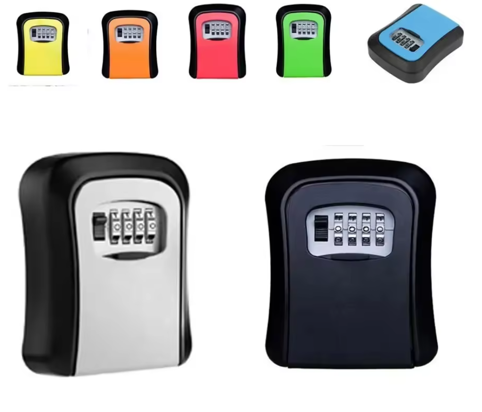 Weatherproof 4 Combination door code lock China Wholesale Key Storage Lock Box Combination Key Safe Wall Combination Safe Lock