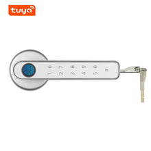 Load image into Gallery viewer, Bluetooth-compatible Electronic Door Lock USB Charging Door Knobs Lock with 2 Keys Lever Handle Lock Keyless Entry for Apartment
