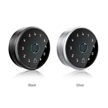 Load image into Gallery viewer, Handle Fully Automatic Smart Lock Fingerprint Knob Door Lock Unlock Touch Screen Bluetooth App Keyless Entry Door Lock
