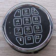 Load image into Gallery viewer, Zinc Alloy Electronic Round Lock For Gun Safe Lock Digital Electronic Factory Supply Factory Price Digital Safe Lock
