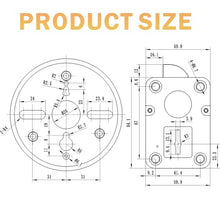 Load image into Gallery viewer, Digital Electronic Keypad Lock for Safes, Swing Bolt Gun Safe Lock Replacement, Time Delay Safe Lock Including 2 Emergency Keys for Locksmiths
