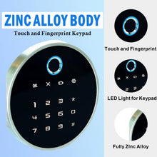 Load image into Gallery viewer, Safe Lock Premium Security Digital Keypad LED Touch Display Fingerprint Gun Safe Lock for Vault Hotel File Cabinet Door
