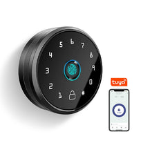 Load image into Gallery viewer, Handle Fully Automatic Smart Lock Fingerprint Knob Door Lock Unlock Touch Screen Bluetooth App Keyless Entry Door Lock
